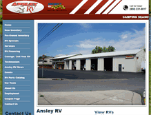 Tablet Screenshot of ansleyrv.com